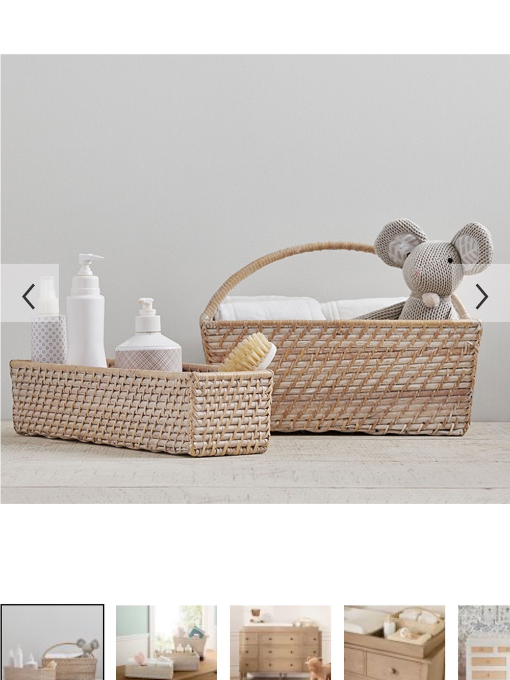 Pottery Barn Quinn Nursery Storage